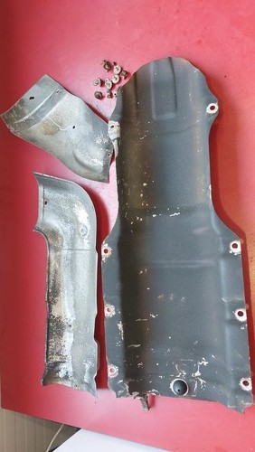 Hitzeblech abschirmblech - 3x,