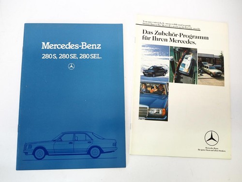 Original prospekt mercedes - prospekt,