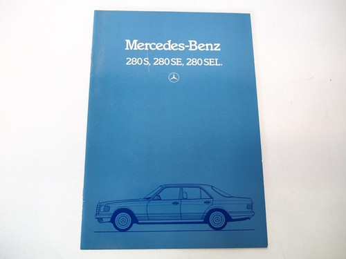Original prospekt mercedes - original,