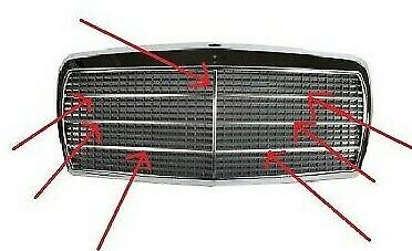 Alu grill formteilsatz - alu,