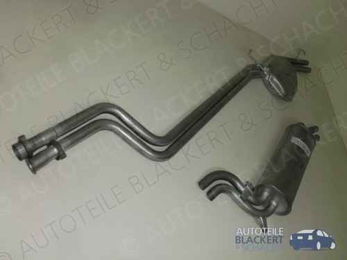 Auspuffset mitteltopf endtopf - auspuffset, mitteltopf+endtopf