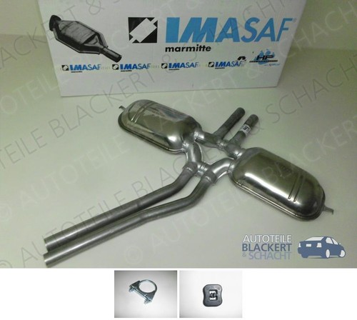 Imasaf auspuff mitteltopf - imasaf, +